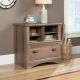 SAUDER Harbor View Salt Oak Lateral File Cabinet with 1-Drawer