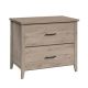 SAUDER Summit Station Laurel Oak Decorative Lateral File Cabinet 2 Drawer