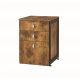 SAUDER Vista Key Pearl Oak w/ Blaze Acacia Engineered Wood Lateral File Cabinet