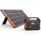 Jackery 500 Watt Continuous/1000W Peak Solar Generator SG550 with Solar Panel 100W Push Button Start for Outdoors and Emergency