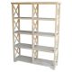 International Concepts 71.9-inch Unfinished Wood 8-shelf Etagere Bookcase w/ Adjustable Shelves