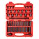 TEKTON 3/8 in. Drive 6-Point Impact Socket Set, 41-pc (6 mm - 24 mm)