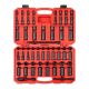 TEKTON 3/8 in. Drive 6-Point Impact Socket Set, 72-pc (1/4 in. - 1 in., 6 mm - 24 mm)