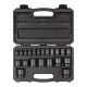 TEKTON 1/2 in. Drive 6-Point Impact Socket Set, 21-pc (5/16 in. - 1-1/2 in.)