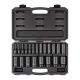 TEKTON 1/2 in. Drive Deep 6-Point Impact Socket Set, 21-pc (5/16 in. -1-1/2 in.)
