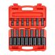 TEKTON 1/2 in. Drive Deep 6-Point Impact Socket Set, 23-pc (10 mm - 32 mm)
