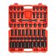 TEKTON 1/2 in. Drive 6-Point Impact Socket Set, 57-pc (10 mm - 36 mm)