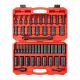 TEKTON 1/2 in. Drive Deep 6-Point Impact Socket Set, 45-pc (5/16 - 1-1/4 in., 8 mm - 32 mm)