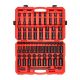 TEKTON 1/2 in. Drive 6-Point Impact Socket Set, 87-pc (5/16 in. - 1-1/4 in., 8 mm - 32 mm)