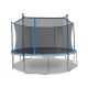 Trujump Trujump 14 ft. Trampoline with 6-Pole Enclosure in Blue