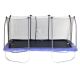 Skywalker Trampolines 15 ft. Rectangle Trampoline w/ Enclosure in Blue