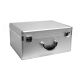 Cases By Source 15 in. Smooth Aluminum Tool Case w/ Foam in Silver - SV18138