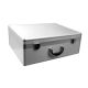 Cases By Source 12.88 in. Smooth Aluminum Tool Case w/ Foam in Silver