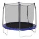 8 ft. Round Trampoline w/ Enclosure in Blue