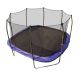 Skywalker Trampolines 13 ft. Square Trampoline w/ Enclosure in Blue