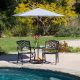 Sarasota Bronze 3 pc. Aluminum Patio Conversation Set