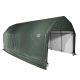 ShelterLogic 12 ft. W x 28 ft. D x 11 ft. H Steel and Polyethylene Garage without Floor in Green w/ Corrosion-Resistant Frame