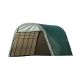 ShelterLogic ShelterCoat 13 foot x 20 foot Wind and Snow Rated Garage Round Green STD