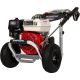 Simpson Aluminum 3600 psi at 2.5 GPM HONDA GX200 with AAA Triplex Pump Professional Gas Pressure Washer