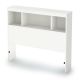 South Shore - Spark Twin-Size Bookcase Headboard in Pure White