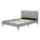 South Shore Fusion Medium Gray Queen Bed