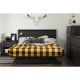 South Shore Holland Queen platform Bed, Gray Oak