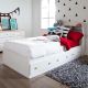South Shore Summertime 3 Drawer Twin-Size Storage Bed in Pure White