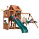 Swing N Slide Playsets Installed Sky Tower Terrace Wood Complete Swing Set w/ 5 ft. Terrace and Alpine Wave Slide