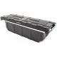 DECKED 76 in. Black HDP Full-Size Crossover Pickup Truck Tool Box w/ 20 in. D Tub