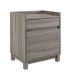 Linon Home Decor Stacey Gray File Cabinet with Hanging File Management