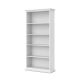 Tvilum Sonoma - White 5-Shelf Bookcase