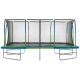 Upper Bounce Mega 10 ft. x 17 ft. Gymnastics Style Rectangular Trampoline Set w/ Premium Top-Ring Enclosure System