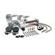 VIAIR 444C 12 Volt 200 PSI Dual Value Pack Chrome