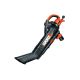 Worx 210 MPH 350 CFM Electric 12 Amp Leaf Blower/Mulcher/Vac with Metal Impeller