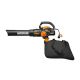 Worx - 70 MPH 600 CFM 12 Amp Electric Leaf Blower Mulcher and Vacuum