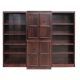 Concepts In Wood 72-inch Cherry Wood 15-shelf Standard Bookcase w/ Adjustable Shelves