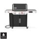 Weber Genesis SPX-435 4-Burner Natural Smart Gas Grill in Stainless Steel w/ Side Burner - 37810001