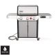 Weber Genesis Smart SX-325s 3-Burner Natural Gas Grill in Stainless Steel w/ Smart Technology