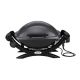 Weber Q 1400 1-Burner Portable Electric Grillin. Gray