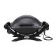 Weber Q 2400 1-Burner Portable Electric Grillin. Gray