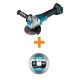 Makita 18Volt LXT Cordless BL 4.5/5-in X-LOCK Angle Grinder, Tool Only w/ Bonus X-LOCK 4.5-in Ceram/Granite Cutting Blade