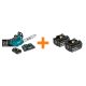 Makita 16 in. 18V X2 (36V) LXT Lithium-Ion Brushless Top Handle Chain Saw Kit 5.0Ah w/ Bonus 18V LXT Battery Pack 5.0Ah(2-Pk)