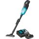 Makita - 18-Volt LXT Lithium-Ion Compact Brushless Cordless Vacuum Kit, 2.0 Ah