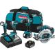 Makita 18-Volt LXT Lithium-Ion Brushless Cordless Combo Kit Hammer Drill/ Impact Driver/ Circular Saw/ Flashlight