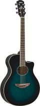 Yamaha - APX600 Thin-line Cutaway - Oriental Blue Burst