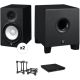 Yamaha HS7 Powered Studio Monitors and HS8S Subwoofer w/ Monitor Controller Kit