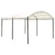 9.9 ft. x 13 ft. White Outdoor Patio Steel Carport Shelter Garage Tent