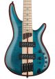Ibanez SR Premium 5-string Electric Bass - Caribbean Green Low Gloss