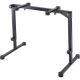 K&M - 18820 Omega Pro Table-Style Keyboard Stand with Foldable Legs (Black)