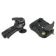 Manfrotto 322RC2 Ball Head with 200PL-14 Quick Release Plate and 322RA Quick Release Adapter
